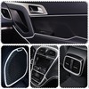 OSIFIT Car Interior Trim Strips, 16.4ft Electroplating Decoration Styling Door
