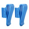 2Pcs Hose Holder Plastic Fish Water Pipe Clamp Adjustable Aquarium