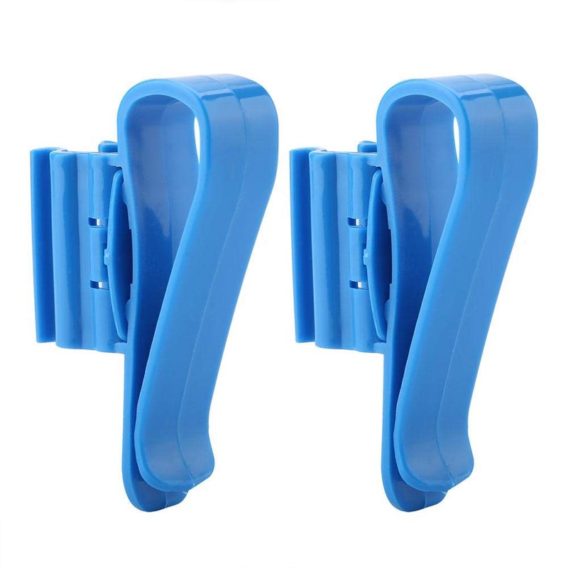 2Pcs Hose Holder Plastic Fish Water Pipe Clamp Adjustable Aquarium