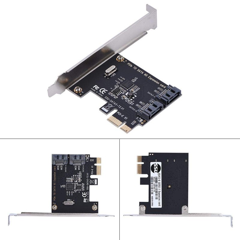 PCI-E Cards PCI Express to SATA 3.0 Controller Card, 2-Port