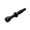BesNPT 2Pcs Tubeless Valve Stems,44mm Black Valve Stem with Valve