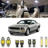 Xpismii 5 Piece 6000K White Interior LED Light Kit Package