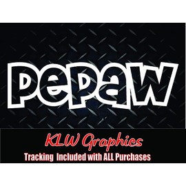 Pepaw Sticker Decal Vinyl Grandpa Dad Car Diesel Truck Family 1500 Crew Cab