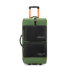 Jeep JS006B Two Wheel Rolling Travel Duffle Bag