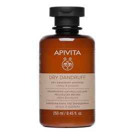 Apivita Shampoo anticaspa seca con apio y propóleo 250ml