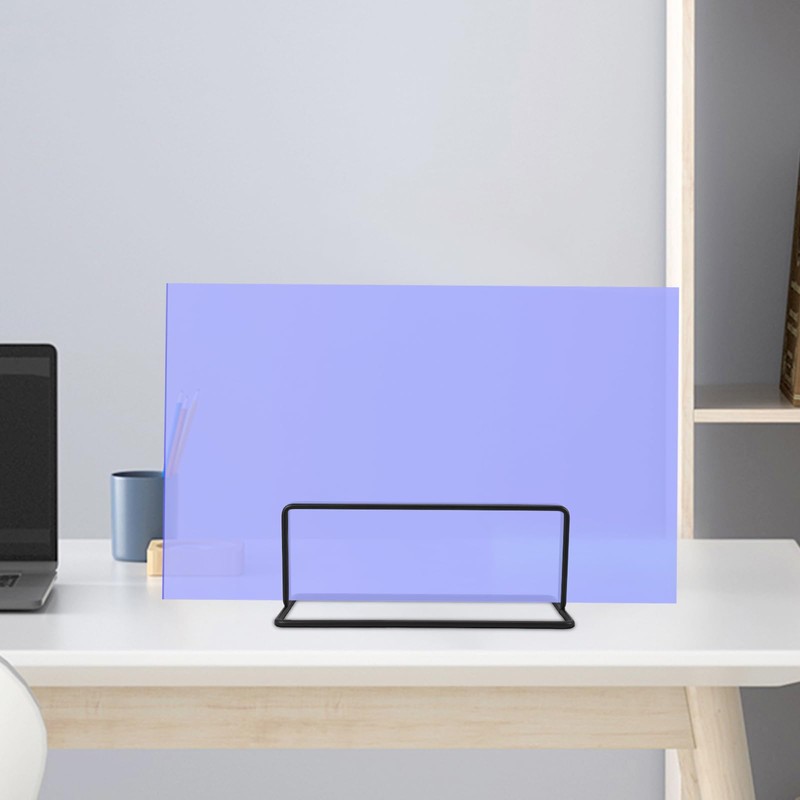 Operitacx Versatile Baffle Holder for Dividers, Practical Table Panel Clamp