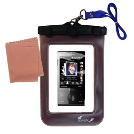 Gomadic Outdoor Waterproof Carrying case Suitable for The HTC Touch Diamond Pro to use Underwater - Keeps Device Clean and Dry