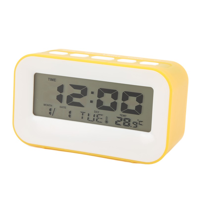 LCD Kids Alarm Clock Backlight Musical Alarms Countdown Timer Function