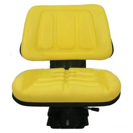 RAParts T333YL (1) New Yellow Tractor Suspension Seat Fits John Deere Makes & Models
