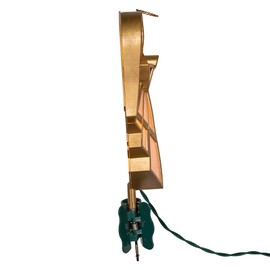 Kurt Adler UL 16-Light Gold Angel Tree Topper