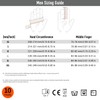 Vgo... 10Pairs Work Gloves Nitrile Coated, Gardening Gloves Non-Slip Utility