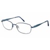 Aristar by Charmant Eyeglasses AR16377 AR/16377 543 Blue Optical Frame