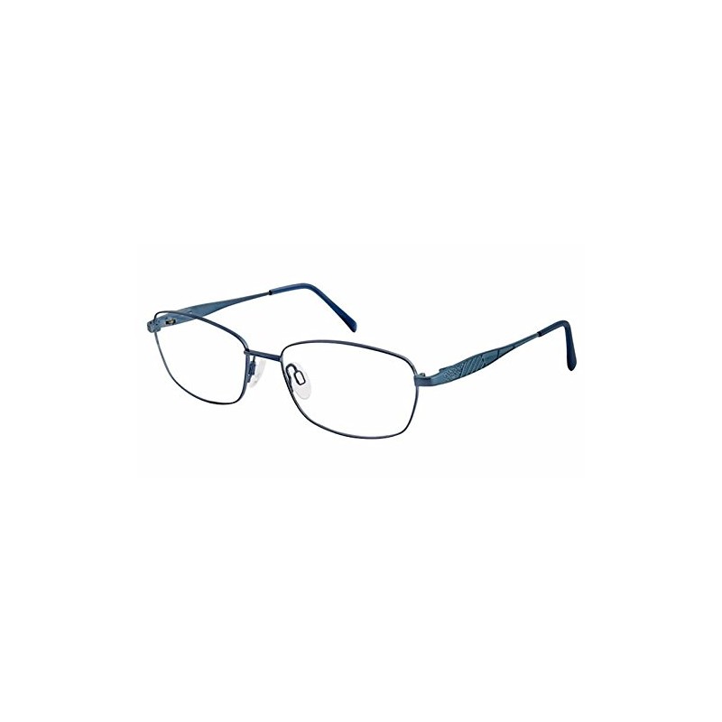 Aristar by Charmant Eyeglasses AR16377 AR/16377 543 Blue Optical Frame