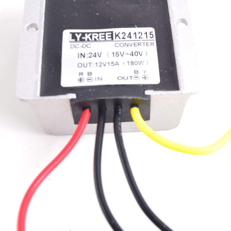 DC 24V to 12V 15A 180W DC Voltage Converter Transformer