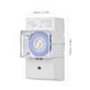 Mechanical 24 Hours Timer Switch DC 12V 30 Minutes Interval