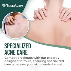 Back Acne Spray, 2% Salicylic Acid (BHA) Body Acne Spray, Fast-Drying Tea Tree Oil + Aloe Mist for Back, Chest, Shoulders & Butt, 4 fl oz