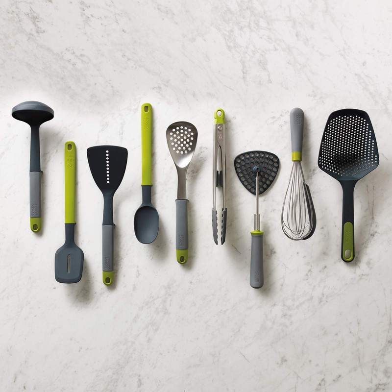Joseph Joseph Delta Folding Nylon head, Space Saving Potato Masher,