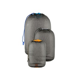 Sea to Summit Mesh Stuff Sack Set 3, 5, 8 L, Grey - Functional Robust Pack Sack Set, Size One Size - Colour Beluga