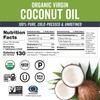 Viva Naturals Organic Coconut Oil - Unrefined, Cold-Pressed Extra Virgin