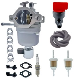 Mikatesi 22-853-02-s carburetor Kit with Oil filter kit Carb Fits For Kohler KS530-3011 KS530-3012 KS540-3011 KS540-3014 KS590-3011 KS595-3018 Engine, Replace 2285302S