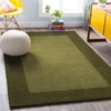 Mark&Day Wool Rugs, 2x3 Reims Modern Olive Area Rug, Olive