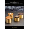 Ordisy Ashtray with Lid, High Quality Brass, For Tabletop, Car,