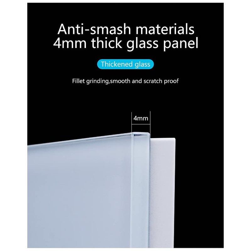 LIAONFOY Schuko Single Socket with Lid Flush-Mounted Socket White Colour