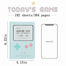 365 Days Undated Daily Planner A6 Mini Thick Notebook Pocket Agenda School Diary One Page Per Day Game Life Journal Notepad Gifts