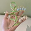 1Pc Pink Gold Lily of The Valley Flower Hair Clips,