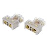2 Pcs Battery Terminal Connectors 0/2/4/6/8AWG with Shims Protector Cover