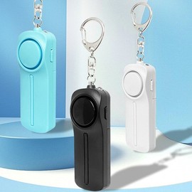 TTN Personal Safety Alarm with Light and Emergency Lamp for Women and Children TTN Self-Defense Alarm - White 2ea