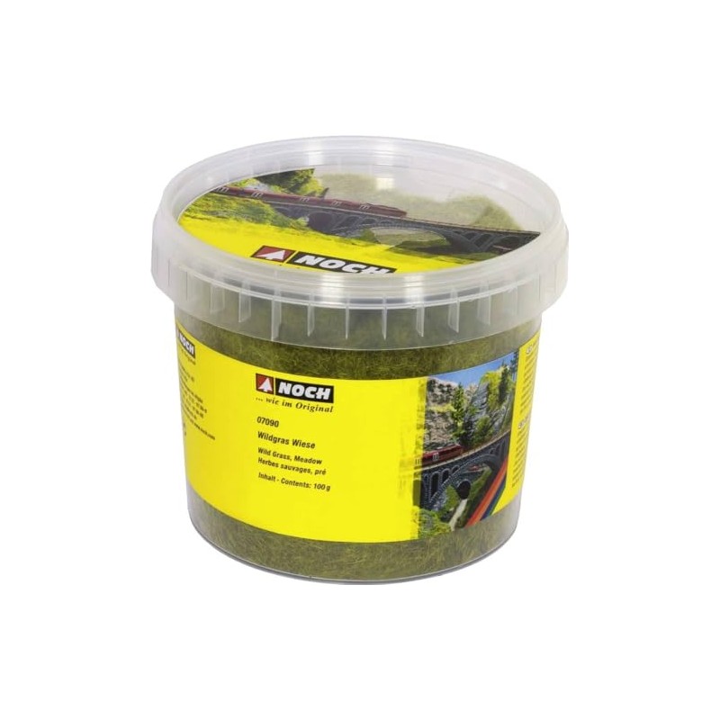 Noch 07099 12 mm Wild Grass Dark Green Landscape Modelling