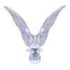 United Pacific 72007 Chrome American Eagle Hood Ornament, Metal Construction,