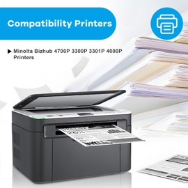 IUP16 IUP17 Imaging Drum A63X03V A63X03W Replacement for Konica IUP-16 IUP-17 Drum Unit for Minolta Bizhub 4700P 3300P 3301P 4000P Printer, (1 Pack)