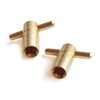 QUERGO Solid Brass Radiator Keys - Radiator Bleeding Key -