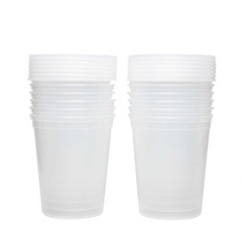 Healthy Packers Food Storage Containers with Lids (32 oz - 12 Pack) - Freezer Containers - Deli Quart Cups - Soup Containers | Microwave, Dishwasher and Freezer Safe