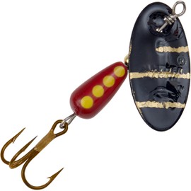 Panther Martin Classic black Zebra 1/8-Ounce Spinning Lure, 1/8 oz