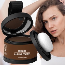 Hairline Powder for Women - Root Touchup Powder, Applicator Included - Waterproof Long Lasting, Hair Volume Boost Gray Concealer for Instant Fullness, Men Women