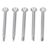 200Pcs Self Drilling Screw Cross Countersunk Head 410 Stainless Steel