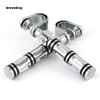 Bravedog Motorcycle Highway Foot Pegs Rest Black 25-32mm Engine Guard