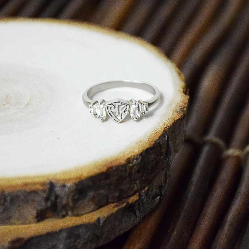 Ringmasters Baguette LDS CTR Ring Choose the Right Faith Ring