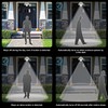 ORALUCE Motion Sensor Light Bulbs Indoor Outdoor 60 watt Equivalent,