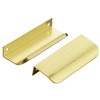Ravinte Hardware 8 Pack Gold Cabinet Handles, 4 Inch (102mm)