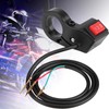 Klanata 22mm 7/8in Motorcycle Handlebar Switch, Electric 3 Speed Handlebar