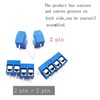 RUNCCI-YUN 5 mm 2 Pin PCB Mount Screw Terminal Block