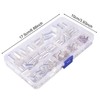 166PCS Wire Ferrules Kits Silver Plated Copper Crimp Terminal Connector