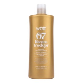Shampoo Reconstrucktor 07 Wott 740 Ml Hidrata Y Fortalece