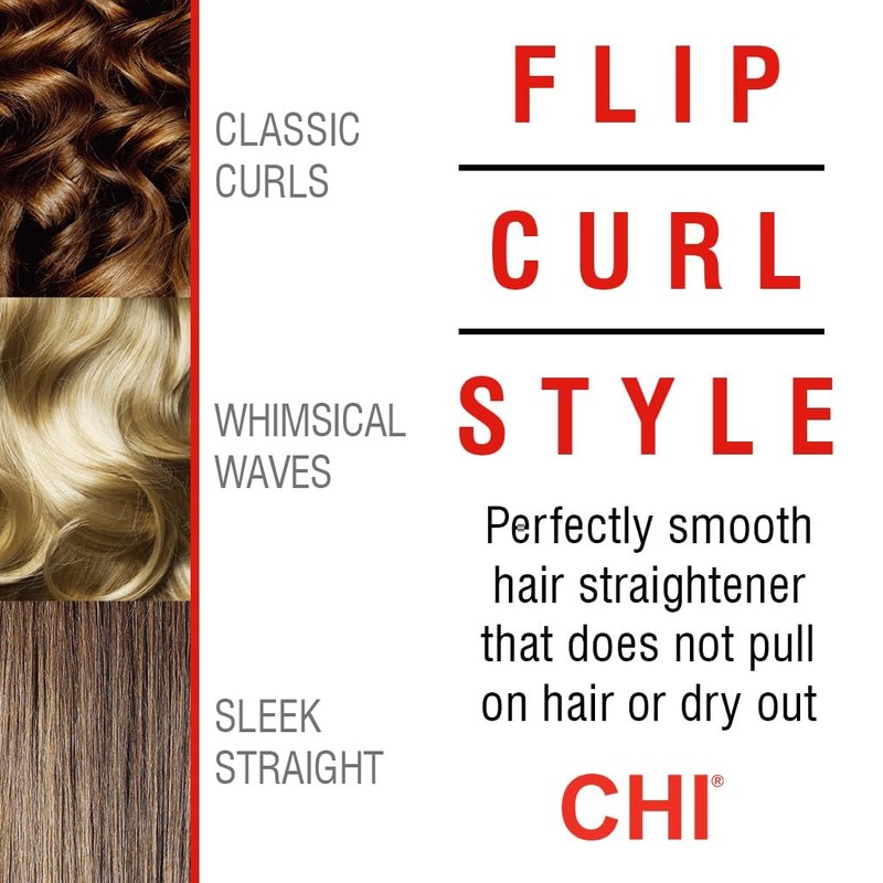 CHI Original Ceramic Flat Iron, Straightener For A Smooth Finish,