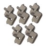 Kisangel 5 Pairs Semi Metal Mountain Bike Brake Pads for