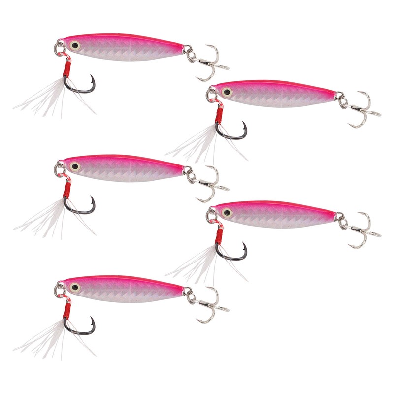 5Pcs 15g Metal Vib Hard Fishing Lures Jigging Fishing Baits